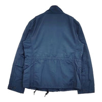 MHL./ALPHA 595-125370 コットンナイロン ミリタリージャケット ブルー レディース エムエイチエル/アルファ【中古】5-0927M∞