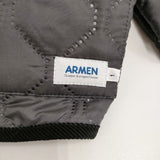 ARMEN 未使用品 リバーシブルフーデッドキルティングジャケット サイズ1 NAM1752 定価41800円 ブラック レディース アーメン【中古】5-1026T♪