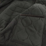 ARMEN 未使用品 リバーシブルフーデッドキルティングジャケット サイズ1 NAM1752 定価41800円 ブラック レディース アーメン【中古】5-1026T♪