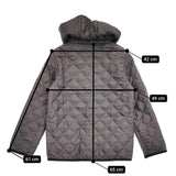 ARMEN 未使用品 リバーシブルフーデッドキルティングジャケット サイズ1 NAM1752 定価41800円 ブラック レディース アーメン【中古】5-1026T♪