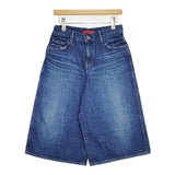 RED CARD 未使用品 13562 Fullhouse デニム ガウチョパンツ ブルー レディース レッドカード【中古】5-0927M∞