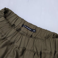 nicholson and nicholson 未使用品 BATON-MOLE ラップスカート 定価25300円 スカート カーキ レディース ニコルソンアンドニコルソン【中古】5-1001M∞