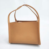 中川政七商店 未使用品 花で染めたミニバッグ カーネーション 牛革 レザー トートバッグ キャメル レディース 中川政七商店【中古】5-1029G∞