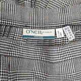 O'NEIL OF DUBLIN クラシック アコーディオン キルト スカート 313240550 ロングスカート ブラック ホワイト レディース オニールオブダブリン【中古】5-1013T∞