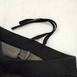 HYKE 231-11318 013 ボーダー ニットパンツ イージーパンツ サイズ1 コットン混 パンツ ブラック ベージュ レディース ハイク【中古】5-1021M△