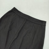 U by SPICK&SPAN 21060212111040 フレアスカート コットン サイズ38 ロングスカート ブラック レディース ユーバイスピックアンドスパン【中古】5-1021G△