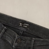 mother フェイデッドブラックインサイダークロップドジーンズ 26インチ 定価31900円 デニムパンツ チャコールグレー レディース マザー【中古】5-1109G∞