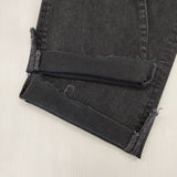 mother フェイデッドブラックインサイダークロップドジーンズ 26インチ 定価31900円 デニムパンツ チャコールグレー レディース マザー【中古】5-1109G∞