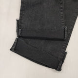 mother フェイデッドブラックインサイダークロップドジーンズ 27インチ 定価31900円 デニムパンツ チャコールグレー レディース マザー【中古】5-1109G∞