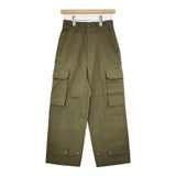 IENA LA BOUCLE 未使用品 ドライダック カーゴパンツ 定価27500円 パンツ 24SS カーキ レディース イエナラブークル【中古】5-1214G∞