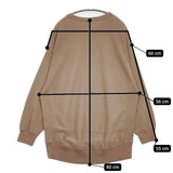 FRAMeWORK/Champion 別注 ガーメントウォッシュリバースウィーブ スウェット ブラウン レディース フレームワーク/チャンピオン【中古】5-1109M∞