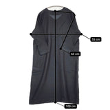 evam eva シルクキュプラギャザーワンピース 定価37400円 E171T065 ワンピース ブラック レディース エヴァムエヴァ【中古】5-1109M∞