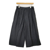 evam eva ウォーターリネンワイドパンツ E173T047 パンツ チャコールグレー レディース エヴァムエヴァ【中古】5-0824M∞