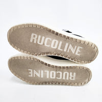 RUCOLINE ルコライン ベルトデザイン サイズ36 スニーカー ブラック レディース【中古】5-0901G◎