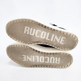 RUCOLINE ルコライン ベルトデザイン サイズ36 スニーカー ブラック レディース【中古】5-0901G◎
