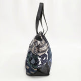 mina perhonen piece bag ピースバッグ パッチワーク 定価30800円 トートバッグ ネイビー レディース ミナペルホネン【中古】5-0718G♪