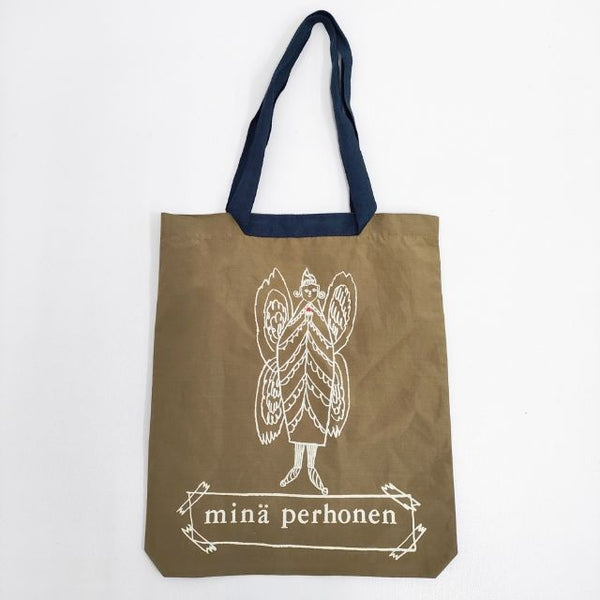 mina perhonen winger ワンマイルバッグ フロッキープリント トート