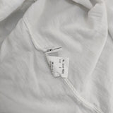 ゴーシュ ライトコットンサテンプルオーバーブラウス 定価26400円 G244-B028 ブラウス シャツ 24AW ホワイト レディース ゴーシュ【中古】5-1214M∞