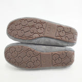 UGG ダコタ Dakota モカシンローファー ボア サイズ24cm シューズ・靴 グレー レディース アグ【中古】5-1119T◎