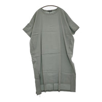 mizuiro-ind リネン ワイド Tシャツワンピ ドロップショルダー ワンピース ライトグリーン レディース ミズイロインド【中古】5-0716S♪