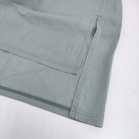 mizuiro-ind リネン ワイド Tシャツワンピ ドロップショルダー ワンピース ライトグリーン レディース ミズイロインド【中古】5-0716S♪