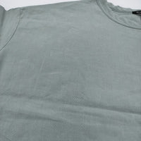 mizuiro-ind リネン ワイド Tシャツワンピ ドロップショルダー ワンピース ライトグリーン レディース ミズイロインド【中古】5-0716S♪