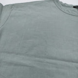 mizuiro-ind リネン ワイド Tシャツワンピ ドロップショルダー ワンピース ライトグリーン レディース ミズイロインド【中古】5-0716S♪