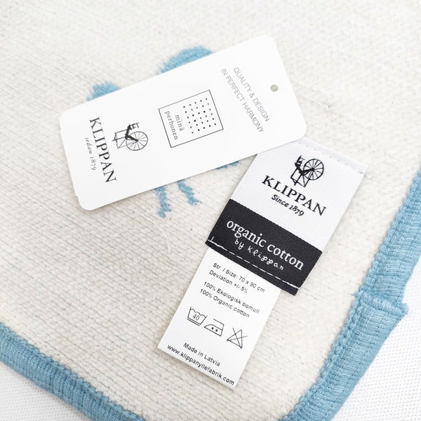 mina perhonen/KLIPPAN 未使用 choucho コットンブランケット 70×90cm