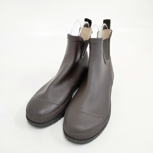 MHL. ラバーレインブーツ レインシューズ サイズ38 レインシューズ ブラウン レディース エムエイチエル【中古】5-1102G◎