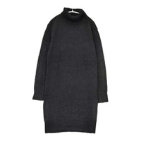 MHL. サンプル品 ウールアルパカ タートルネック ニット ワンピース ブラック レディース エムエイチエル【中古】5-0915T∞
