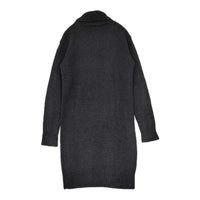 MHL. サンプル品 ウールアルパカ タートルネック ニット ワンピース ブラック レディース エムエイチエル【中古】5-0915T∞