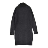 MHL. サンプル品 ウールアルパカ タートルネック ニット ワンピース ブラック レディース エムエイチエル【中古】5-0915T∞