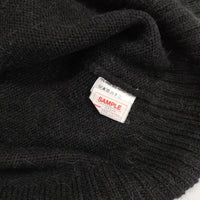 MHL. サンプル品 ウールアルパカ タートルネック ニット ワンピース ブラック レディース エムエイチエル【中古】5-0915T∞