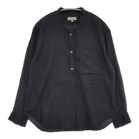 MARGARET HOWELL 578-8253012 PLAIN COTTON FLANNEL SHIRT プル