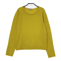 MARGARET HOWELL 578-263411 カシミヤ セーター ニット イエロー レディース マーガレットハウエル【中古】5-0915T∞