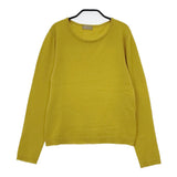 MARGARET HOWELL 578-263411 カシミヤ セーター ニット イエロー レディース マーガレットハウエル【中古】5-0915T∞