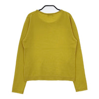MARGARET HOWELL 578-263411 カシミヤ セーター ニット イエロー レディース マーガレットハウエル【中古】5-0915T∞