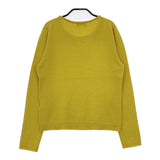 MARGARET HOWELL 578-263411 カシミヤ セーター ニット イエロー レディース マーガレットハウエル【中古】5-0915T∞