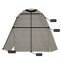 and wander/ORCIVAL 新品 XL 大きいサイズ Tシャツ 25SS オフホワイト ネイビー メンズ アンドワンダー/オーシバル/オーチバル【中古】5-0718M♪