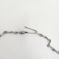 BRU NA BOINNE 新品 ハンドツイストチェーン シルバー 定価17600円 3004 ネックレス シルバー メンズ ブルーナボイン【中古】5-0718G♪