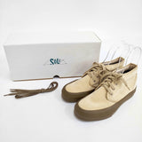 SOLS 未使用品 日本製 久留米 定価16000円 23cm スニーカー ベージュ レディース ソルス【中古】5-1222G◎