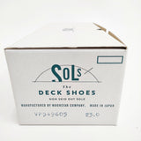 SOLS 未使用品 日本製 久留米 定価16000円 23cm スニーカー ベージュ レディース ソルス【中古】5-1222G◎