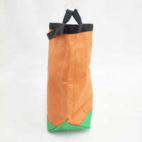 TEMBEA 未使用品 ROLL TOP TOTE 定価22000円 コットン トートバッグ オレンジ グリーン レディース テンベア【中古】5-0808G◎