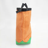 TEMBEA 未使用品 ROLL TOP TOTE 定価22000円 コットン トートバッグ オレンジ グリーン レディース テンベア【中古】5-0808G◎