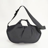 TEMBEA 未使用品 ROLL TOP FANNY PACK NYLON 定価16500円 ショルダーバッグ ブラック レディース テンベア【中古】5-0808G◎#