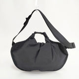 TEMBEA 未使用品 ROLL TOP FANNY PACK NYLON 定価16500円 ショルダーバッグ ブラック レディース テンベア【中古】5-0808G◎#