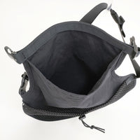 TEMBEA 未使用品 ROLL TOP FANNY PACK NYLON 定価16500円 ショルダーバッグ ブラック レディース テンベア【中古】5-0808G◎#