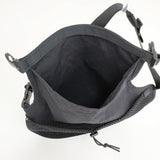TEMBEA 未使用品 ROLL TOP FANNY PACK NYLON 定価16500円 ショルダーバッグ ブラック レディース テンベア【中古】5-0808G◎#