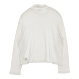 mina perhonen taivas ハイネック ai 8011u コットン サイズM 長袖Ｔシャツ カットソー ロンＴ ホワイト レディース ミナペルホネン【中古】5-1109M∞