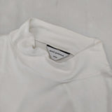 mina perhonen taivas ハイネック ai 8011u コットン サイズM 長袖Ｔシャツ カットソー ロンＴ ホワイト レディース ミナペルホネン【中古】5-1109M∞